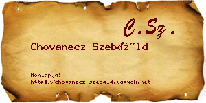 Chovanecz Szebáld névjegykártya